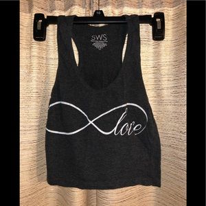 Infinity Love crop top